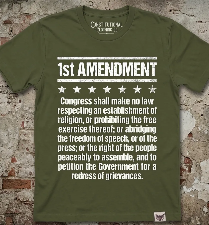 Constitutional Clothing shirt design by The Steezy Cartel Merch