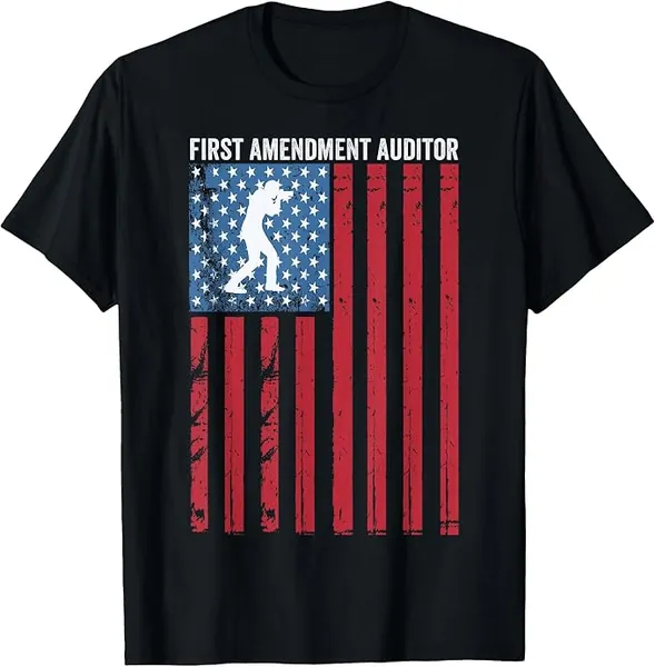 First Amendment Auditor - Flag