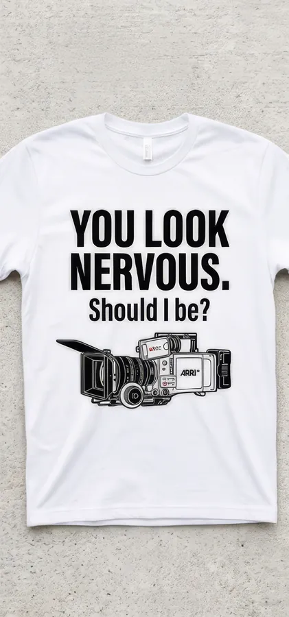 Nervous? shirt design by The Steezy Cartel Merch