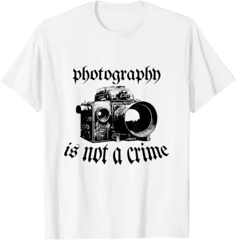 Photograph Is Not a Crime shirt design by The Steezy Cartel Merch