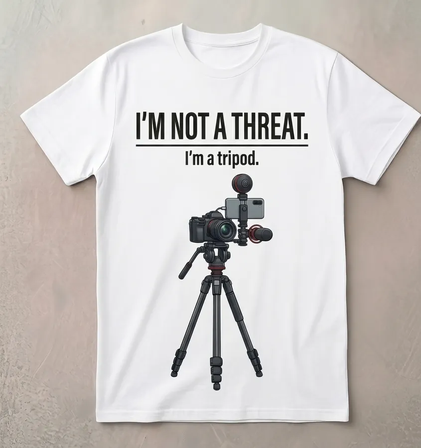 Tripod shirt design by The Steezy Cartel Merch